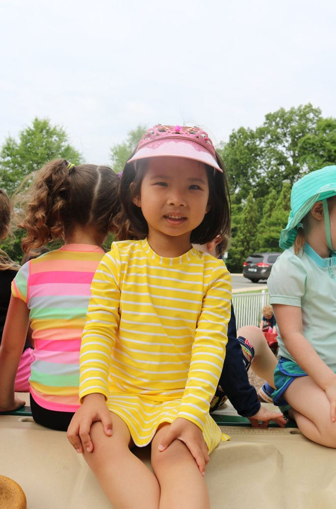 Students at the playground